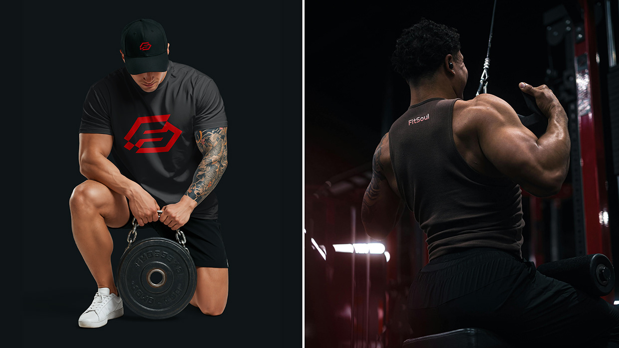 FitSoul | Fitness Logo & Brand Identity Design Image 23