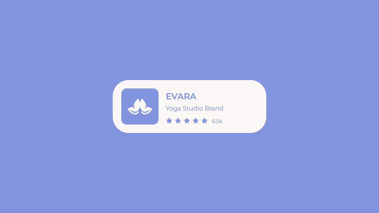EVARA - YOGA & Wellness Branding Identity Image 13