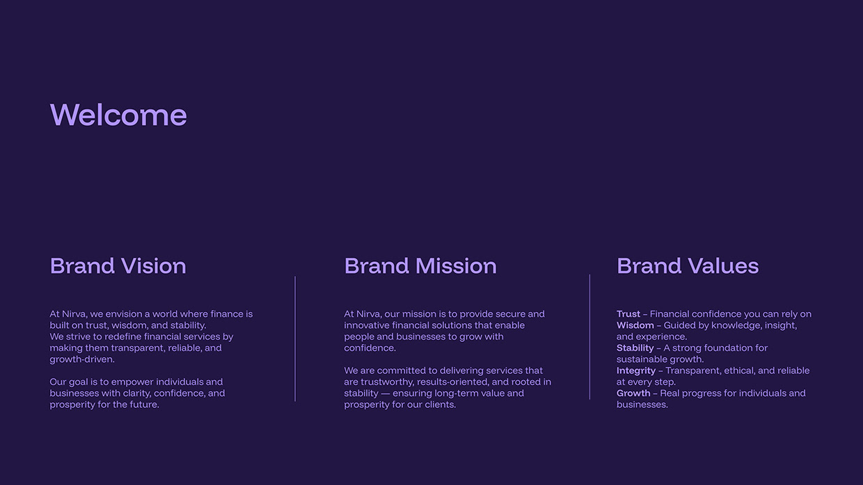 Nirva | Finance Logo & Brand Identity Design Image 0