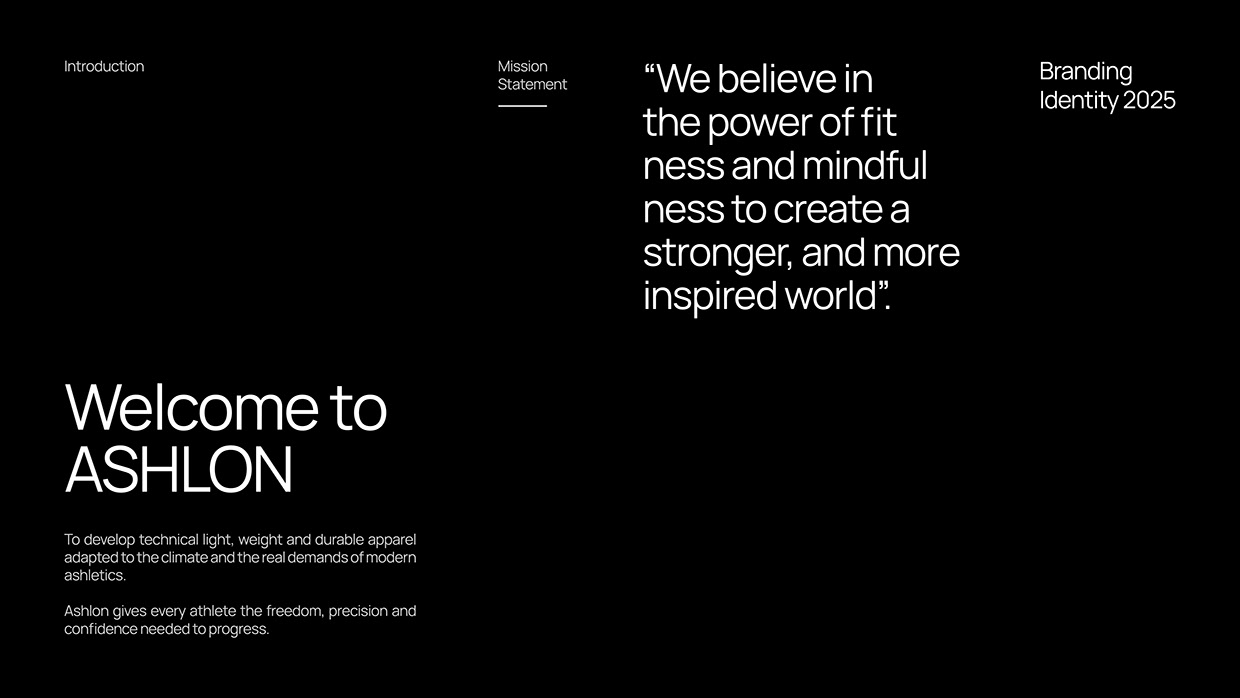 Sportswear Brand Identity Design Image 0