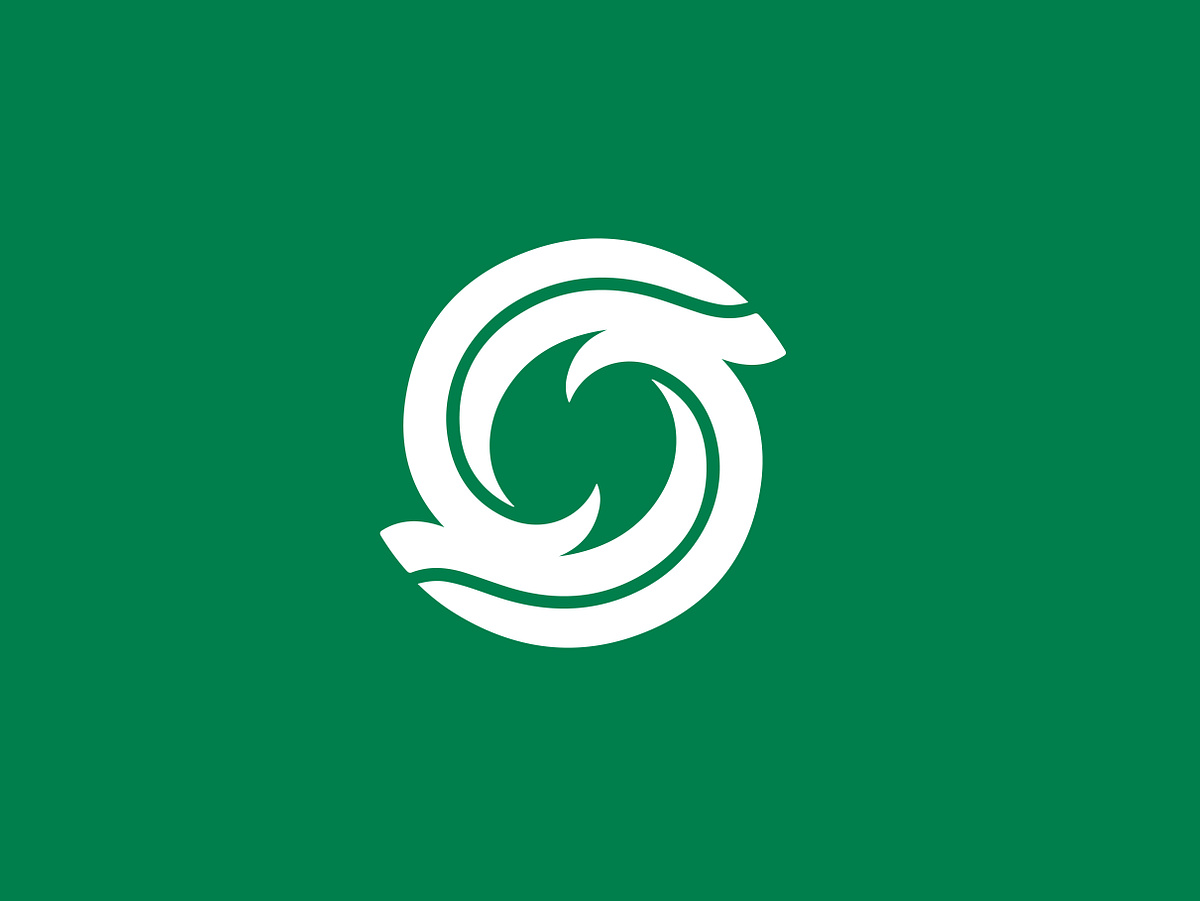 Organic Flow — Minimal Leaf Logo, Letter S Logo