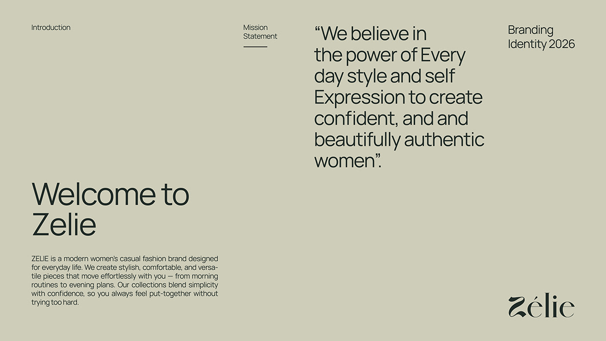 Women’s Casual Fashion Brand Identity Image 0