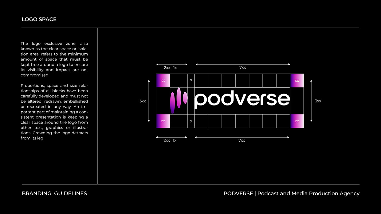 Podcast & Media Brand Logo & Brand Guideline Image 5