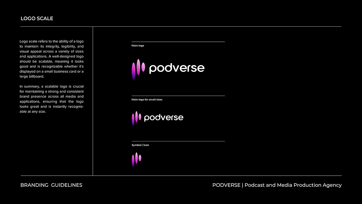 Podcast & Media Brand Logo & Brand Guideline Image 7