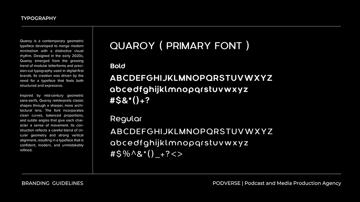 Podcast & Media Brand Logo & Brand Guideline Image 11