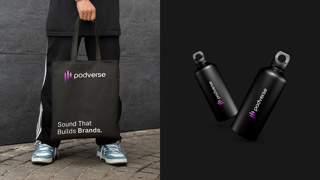Podcast & Media Brand Logo & Brand Guideline Image 20
