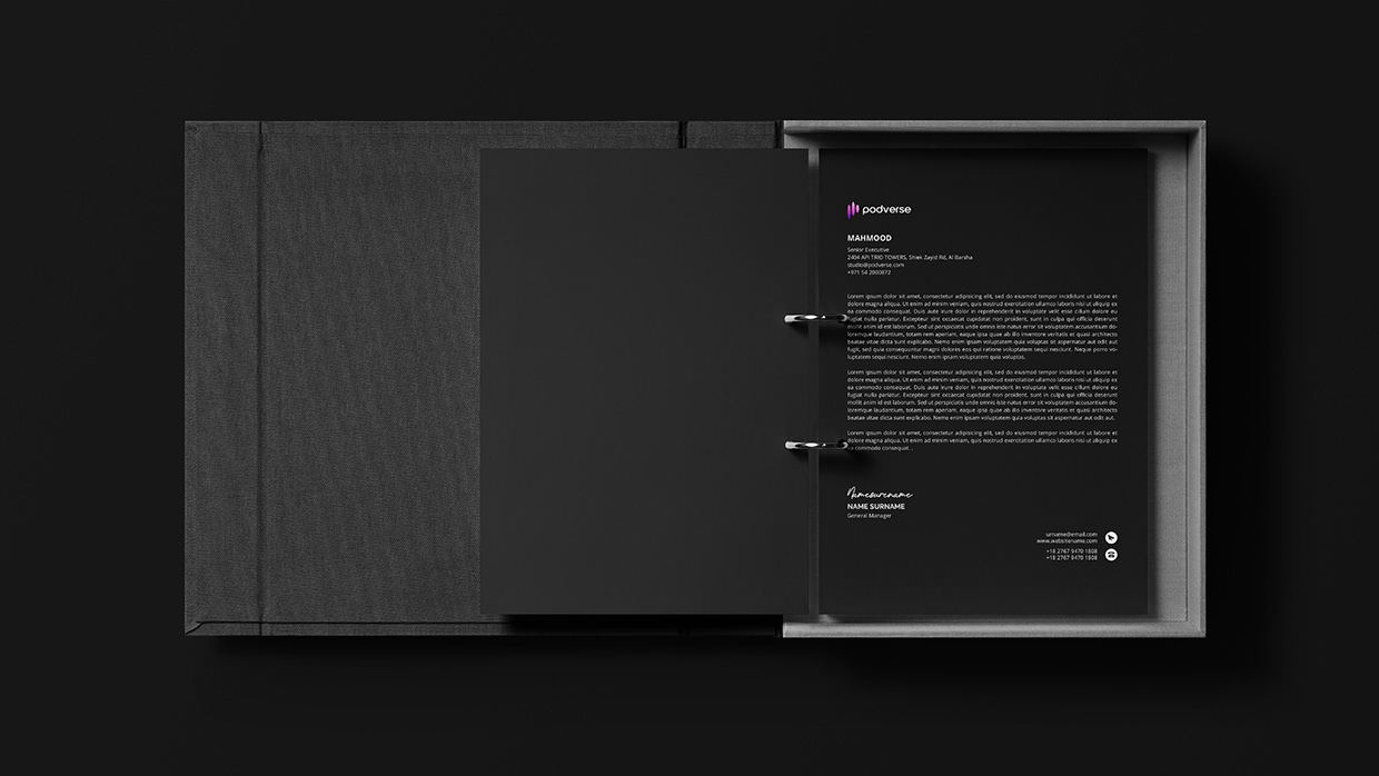 Podcast & Media Brand Logo & Brand Guideline Image 34