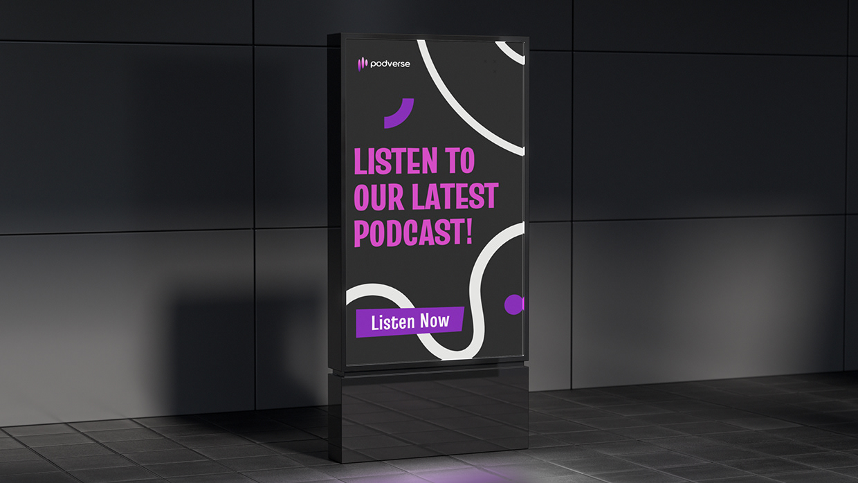 Podcast & Media Brand Logo & Brand Guideline Image 36