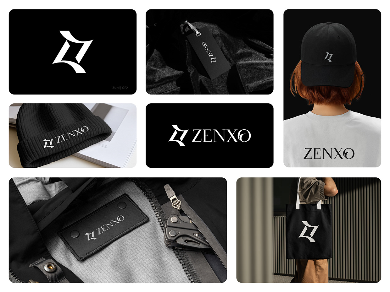 Zenxo | Clothing Brand Identity Design Image 19