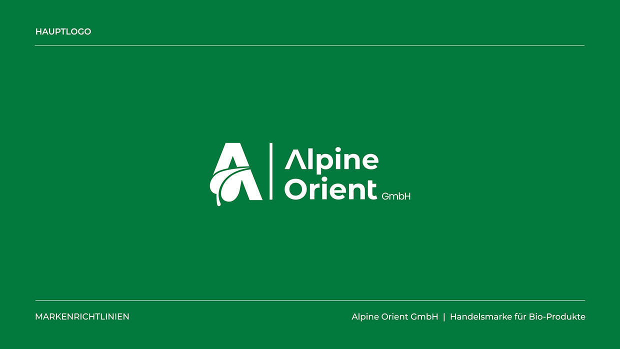 Alpine Orient — Sustainable Trade Brand Identity Image 2