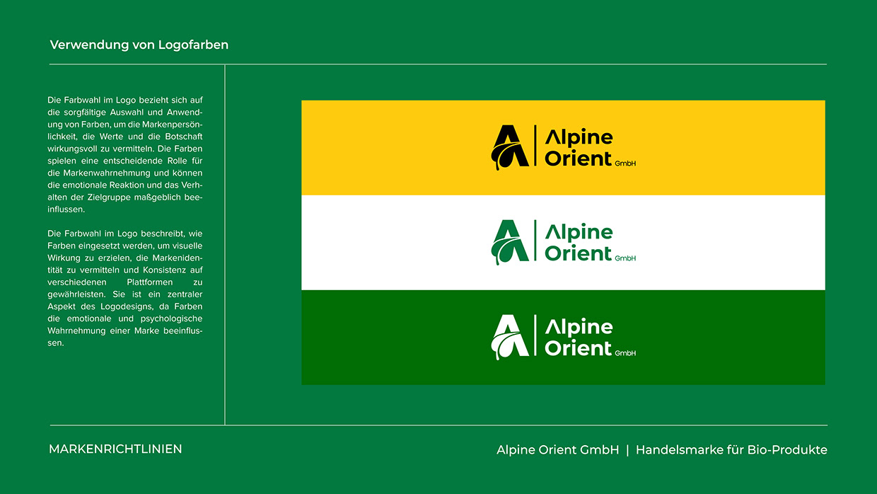 Alpine Orient — Sustainable Trade Brand Identity Image 6