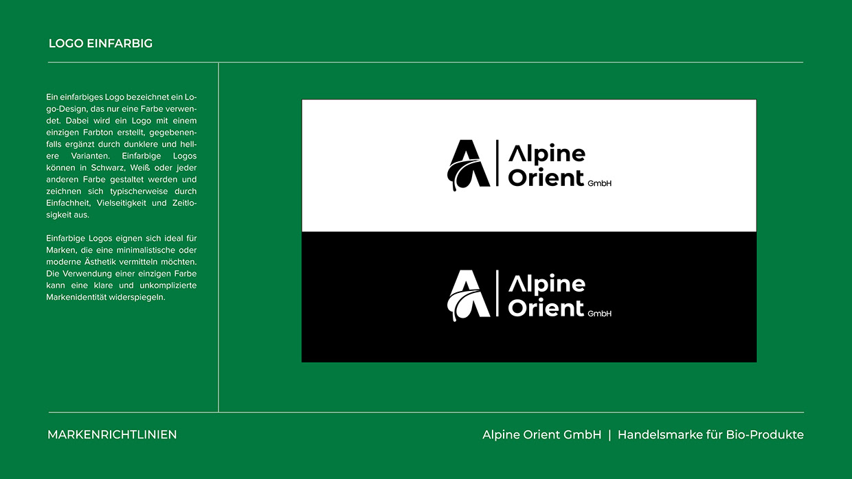 Alpine Orient — Sustainable Trade Brand Identity Image 8