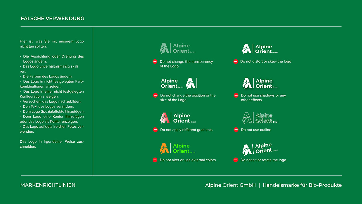 Alpine Orient — Sustainable Trade Brand Identity Image 10