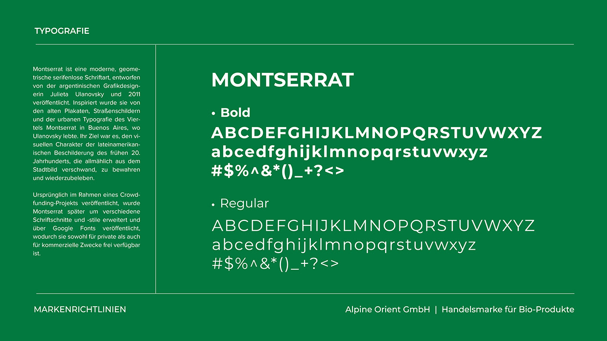 Alpine Orient — Sustainable Trade Brand Identity Image 11
