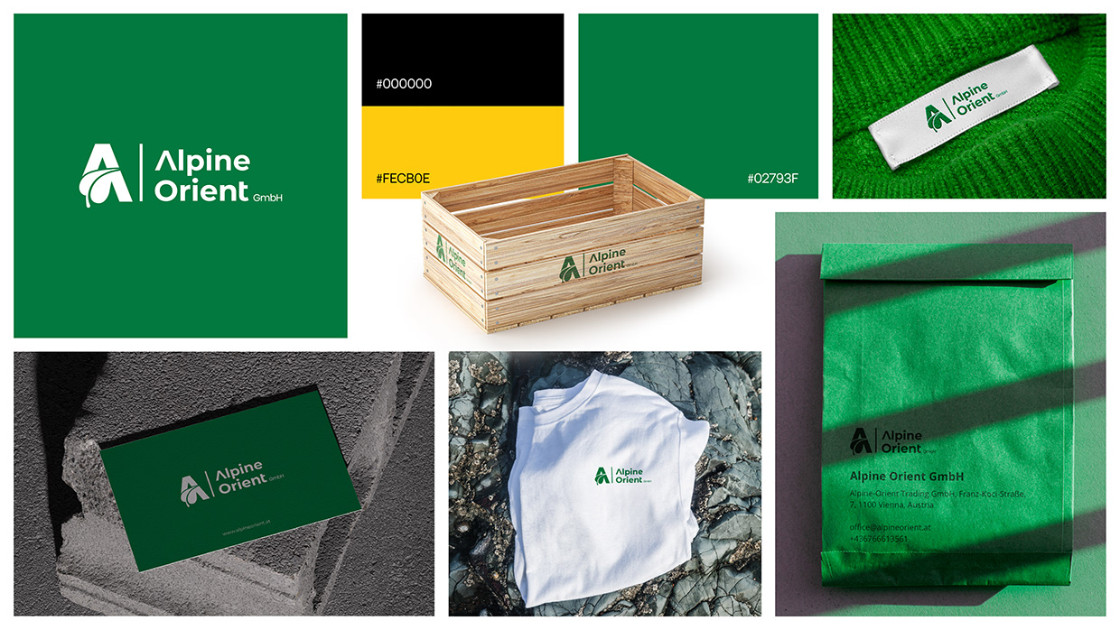 Alpine Orient — Sustainable Trade Brand Identity Image 19
