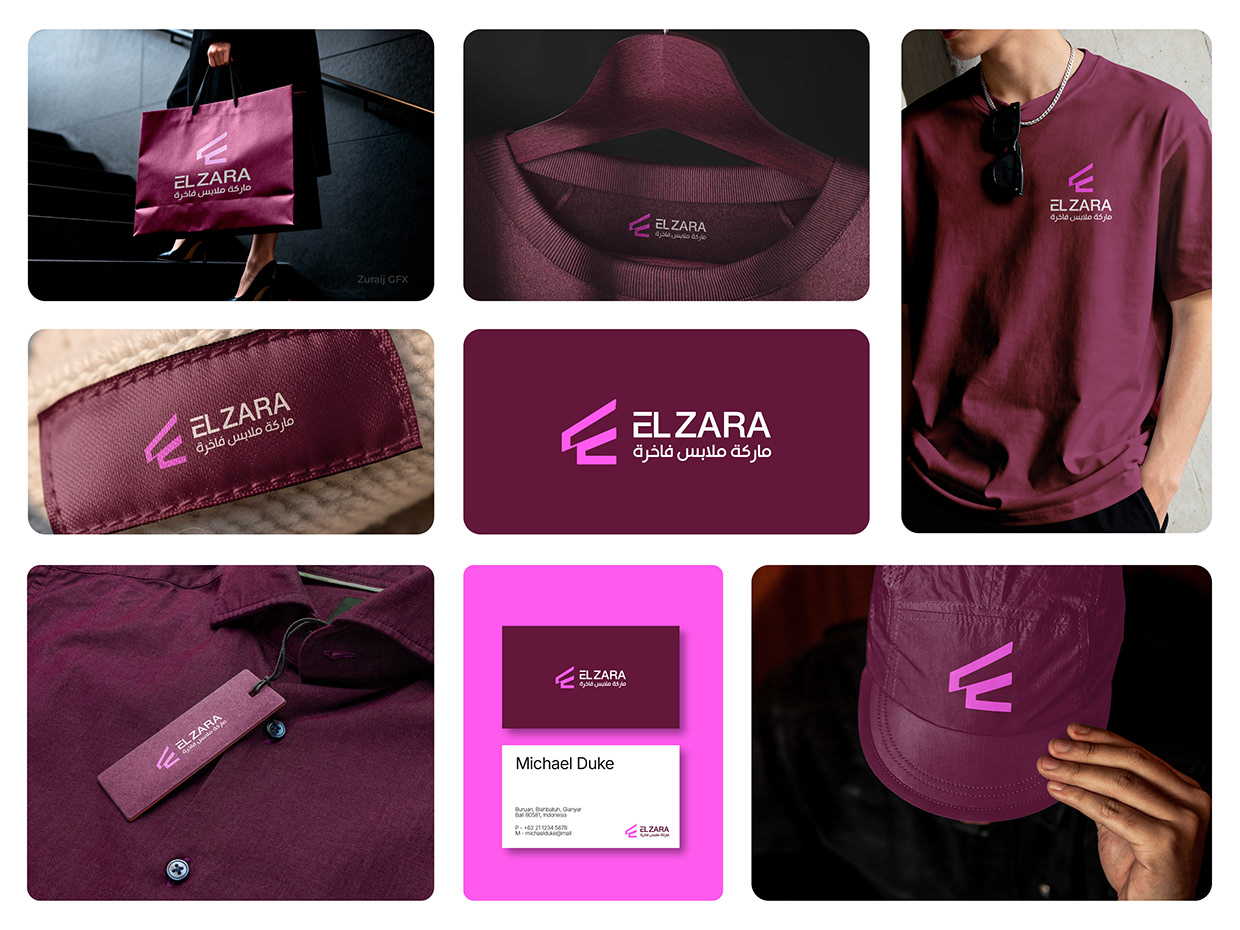 Luxury Clothing Brand Identity Design Image 7