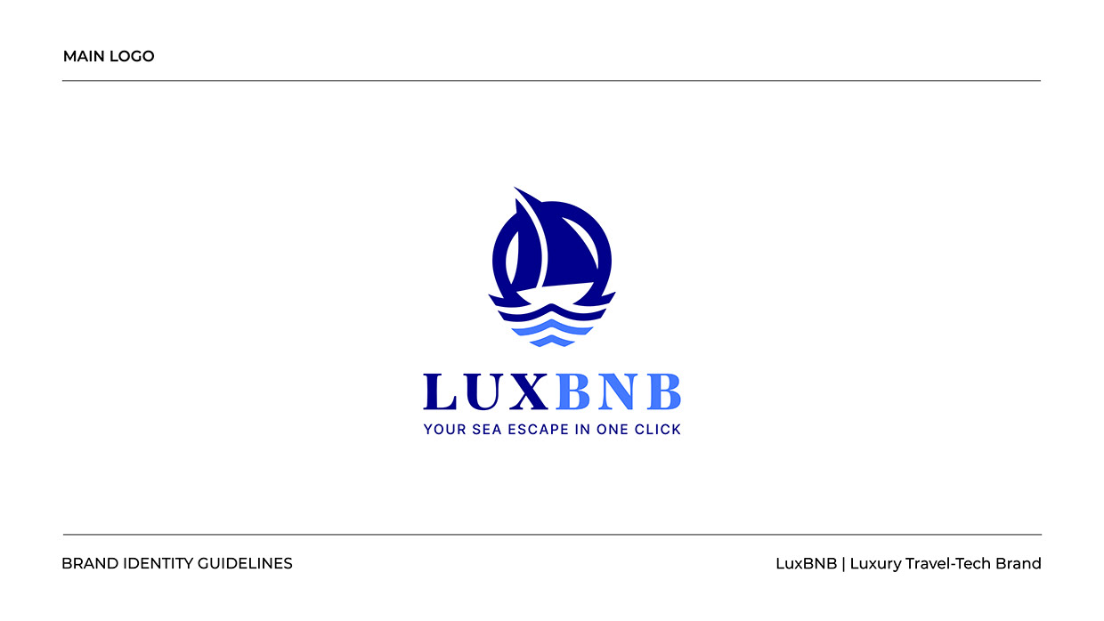 LuxBNB - Luxury Travel Tech Branding Image 5