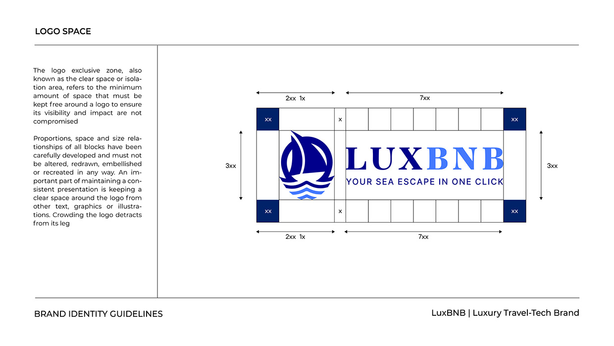LuxBNB - Luxury Travel Tech Branding Image 8