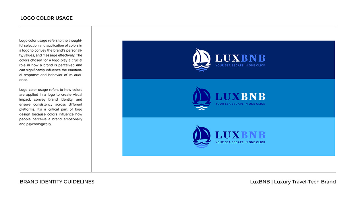 LuxBNB - Luxury Travel Tech Branding Image 9