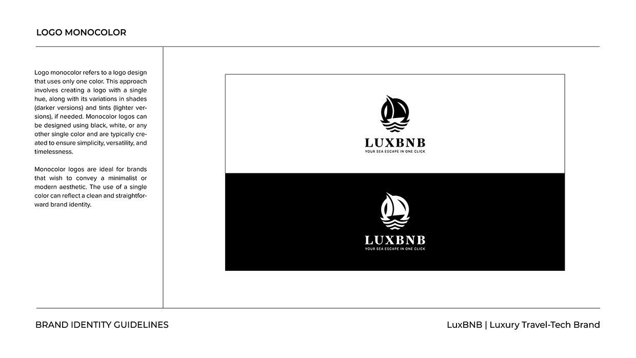 LuxBNB - Luxury Travel Tech Branding Image 11