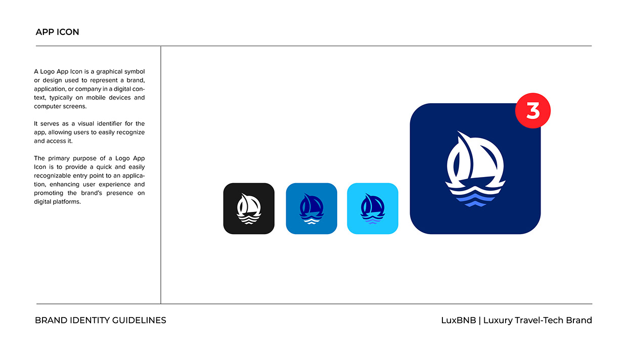 LuxBNB - Luxury Travel Tech Branding Image 12