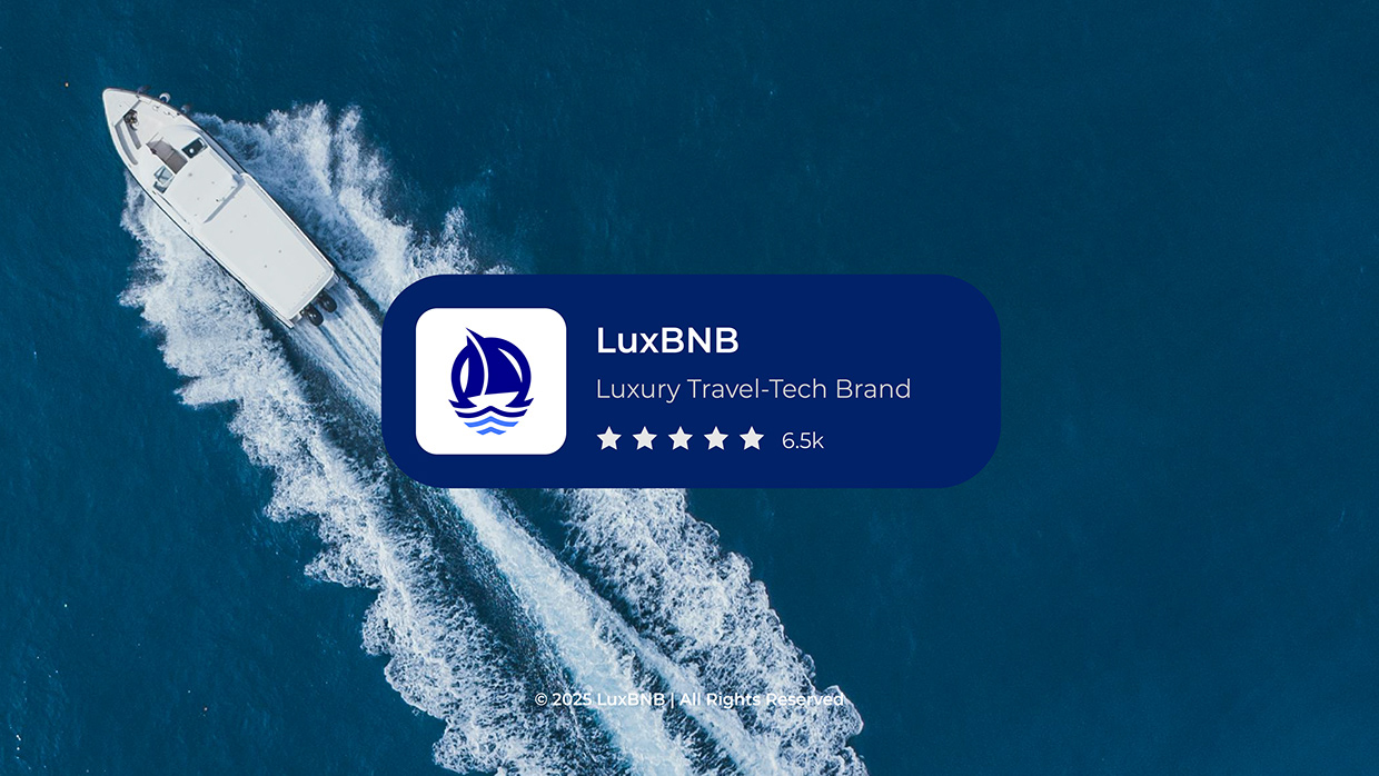 LuxBNB - Luxury Travel Tech Branding Image 19