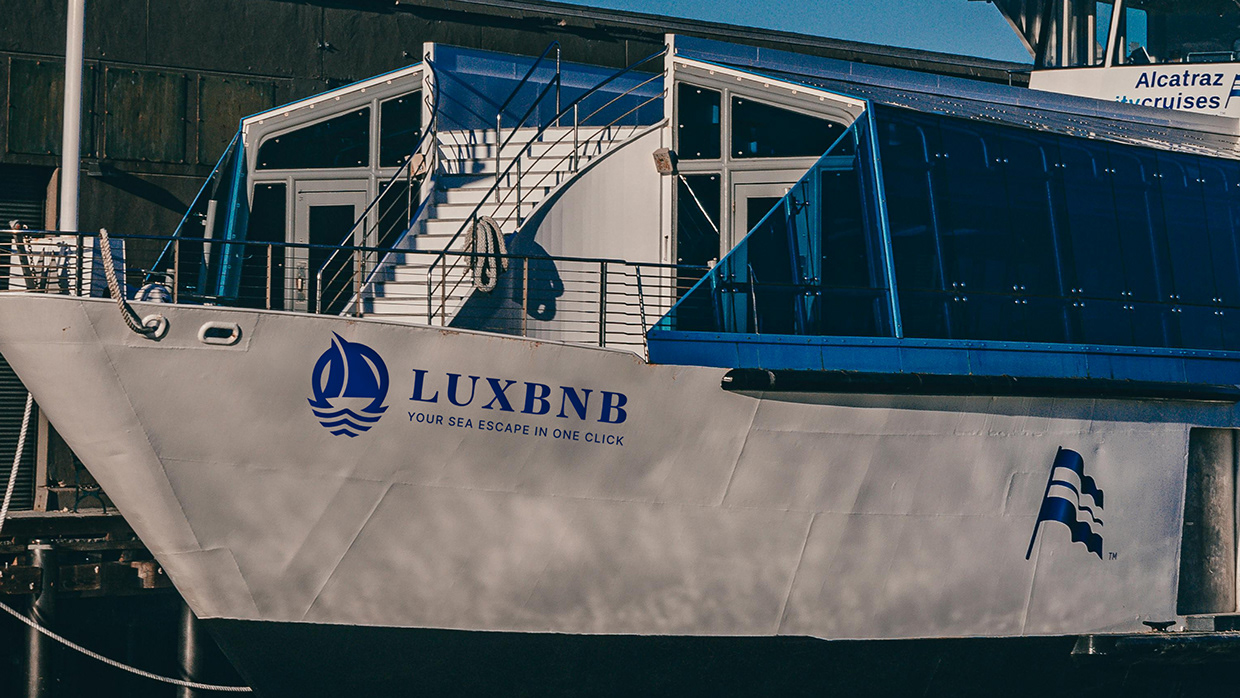 LuxBNB - Luxury Travel Tech Branding Image 21