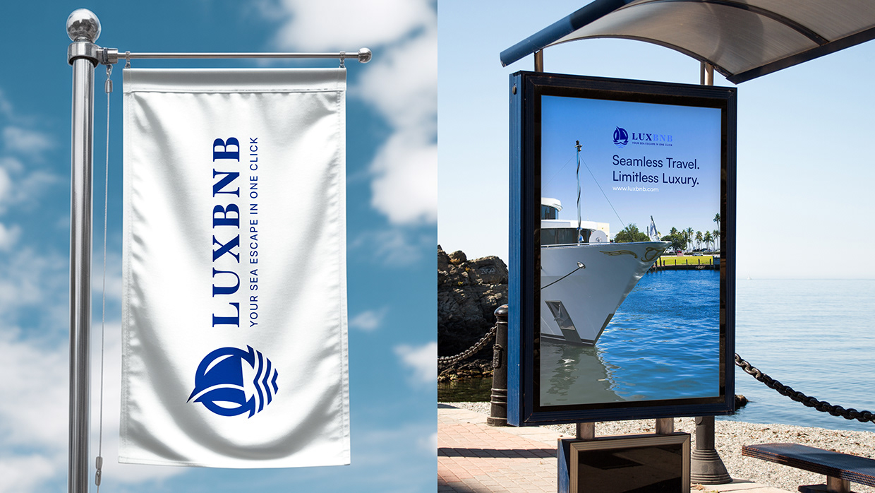 LuxBNB - Luxury Travel Tech Branding Image 28