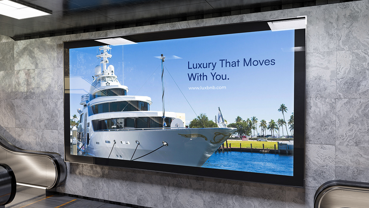 LuxBNB - Luxury Travel Tech Branding Image 29