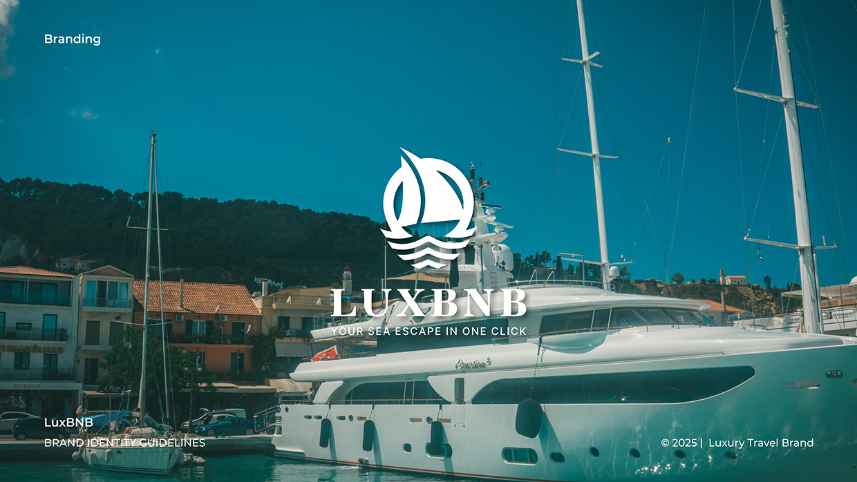LuxBNB - Luxury Travel Tech Branding Image 32