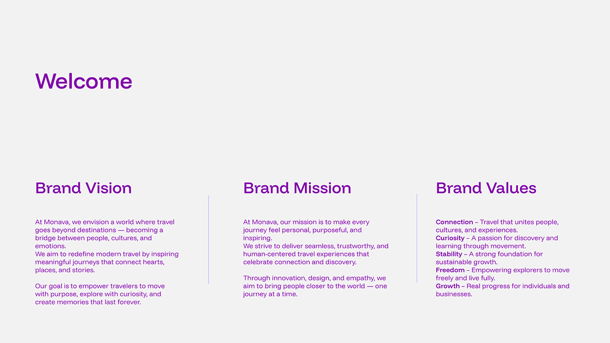 Monava - Travel Brand Identity Design Image 0