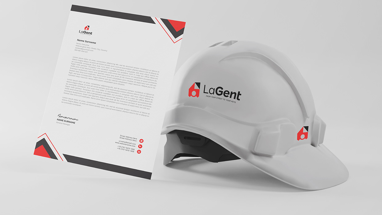 LaGent - Real Estate Agency Branding | Brand Identity Image 12