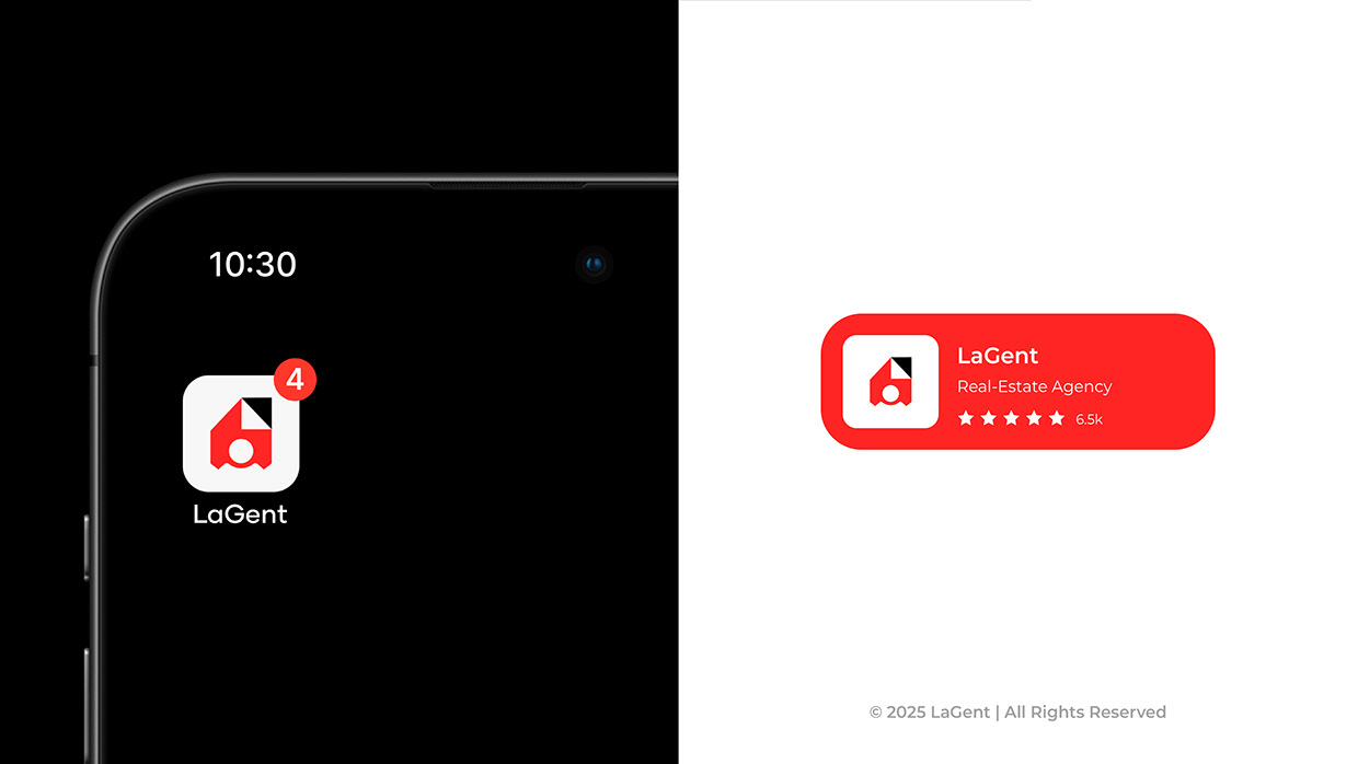 LaGent - Real Estate Agency Branding | Brand Identity Image 21