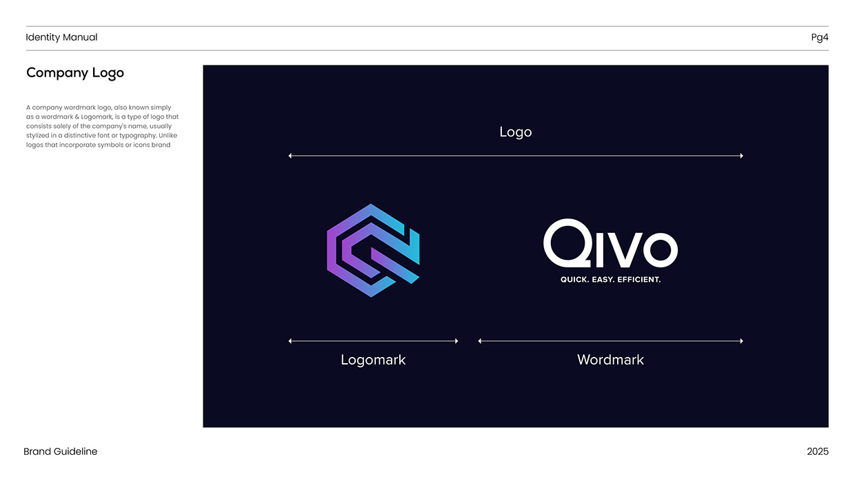 QIVO | Modern SaaS & Tech Platform Branding Image 5