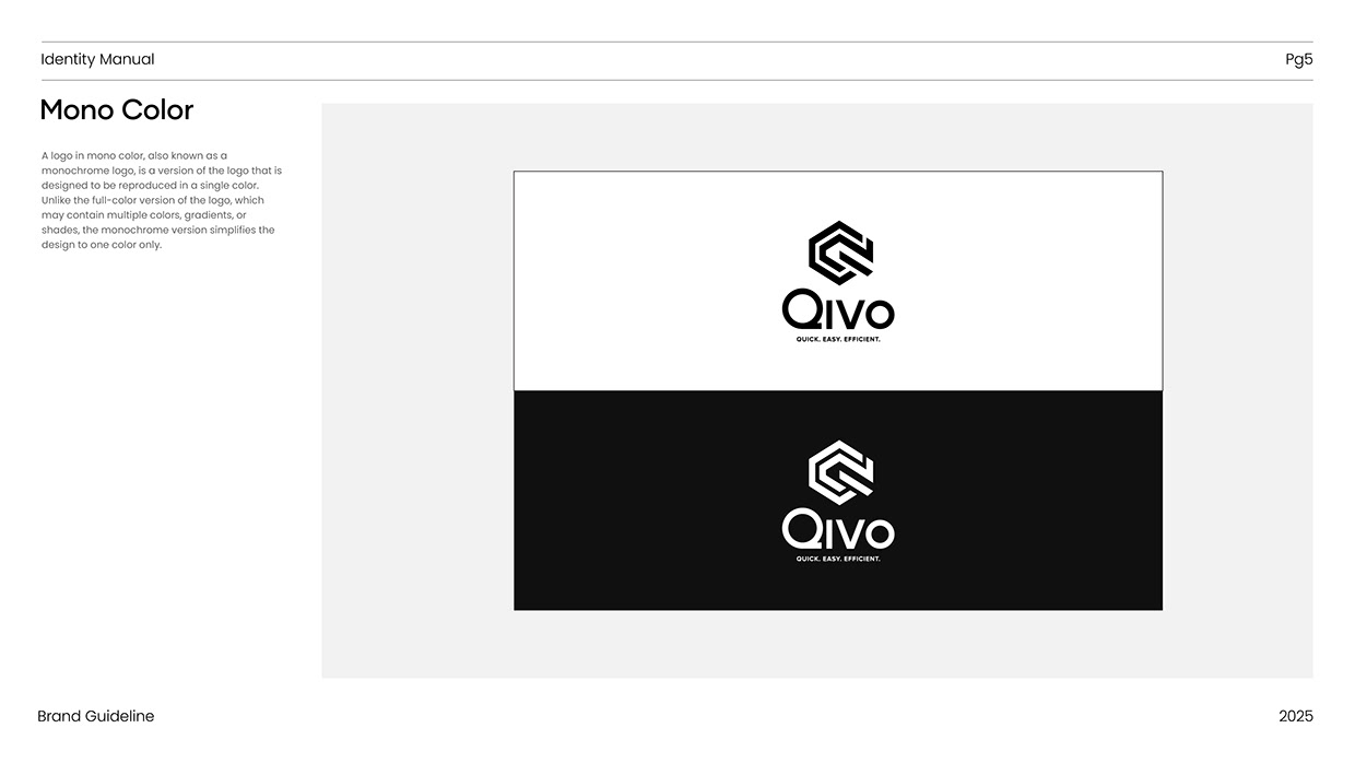QIVO | Modern SaaS & Tech Platform Branding Image 6