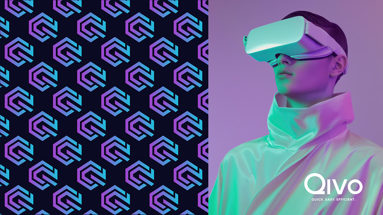 QIVO | Modern SaaS & Tech Platform Branding Image 8