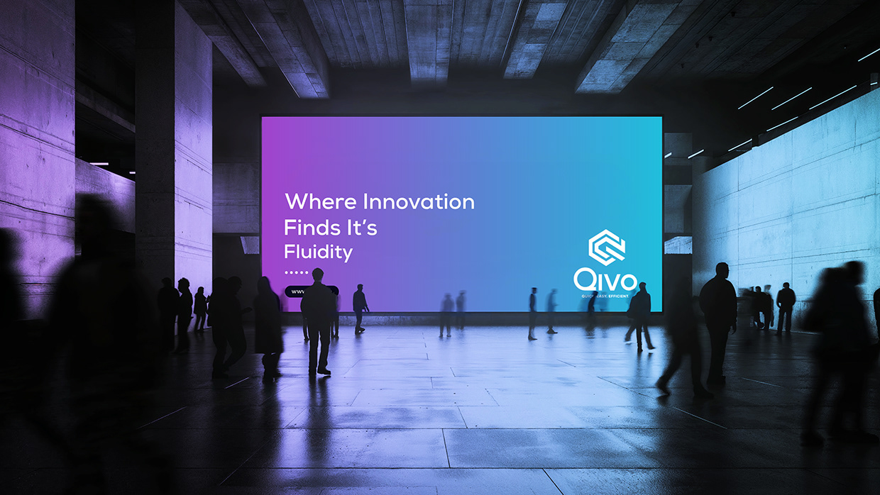 QIVO | Modern SaaS & Tech Platform Branding Image 17