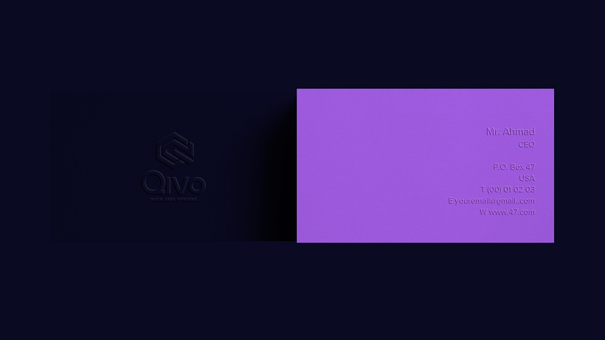 QIVO | Modern SaaS & Tech Platform Branding Image 20