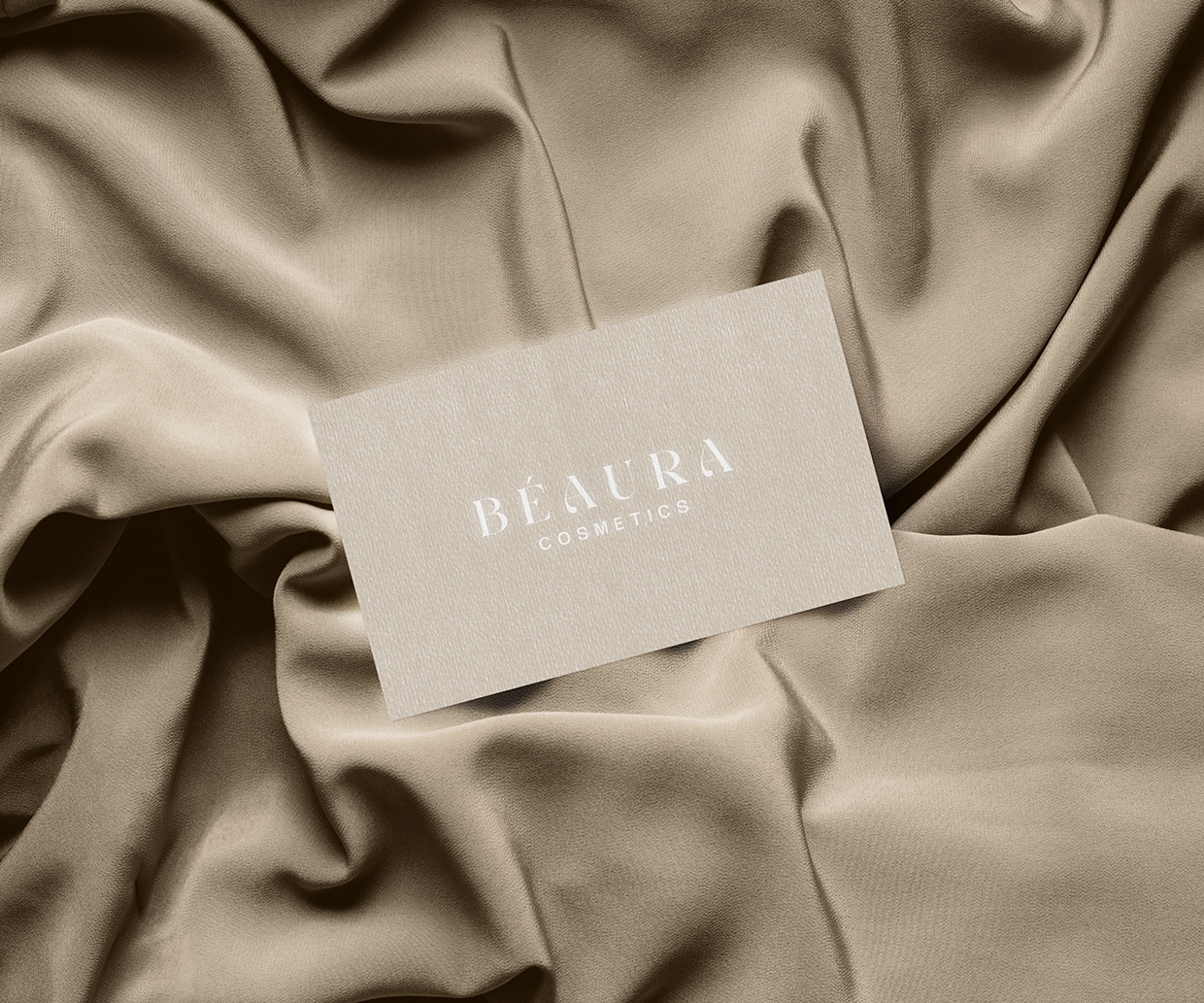 BeAura | Beauty Cosmetic Brand Logo Branding Image 4