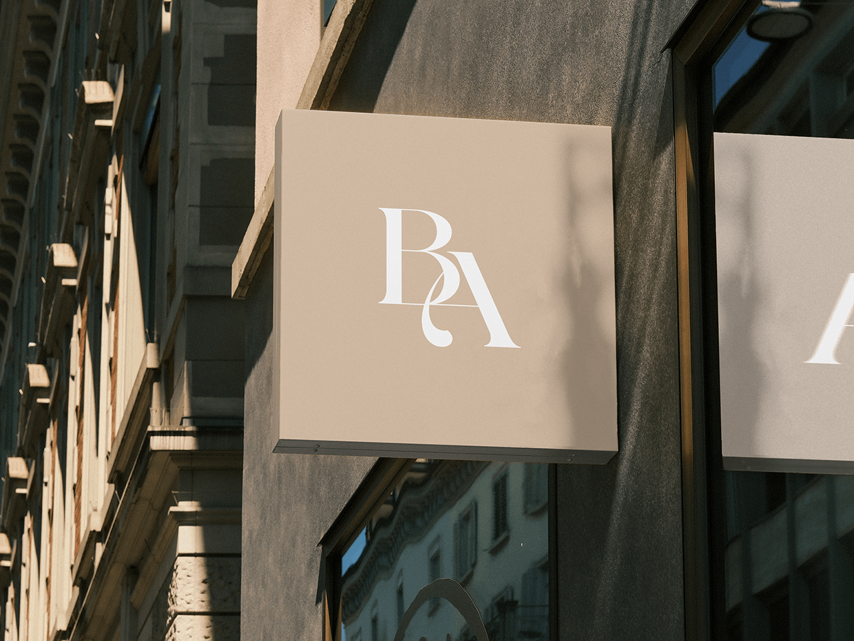 BeAura | Beauty Cosmetic Brand Logo Branding Image 10