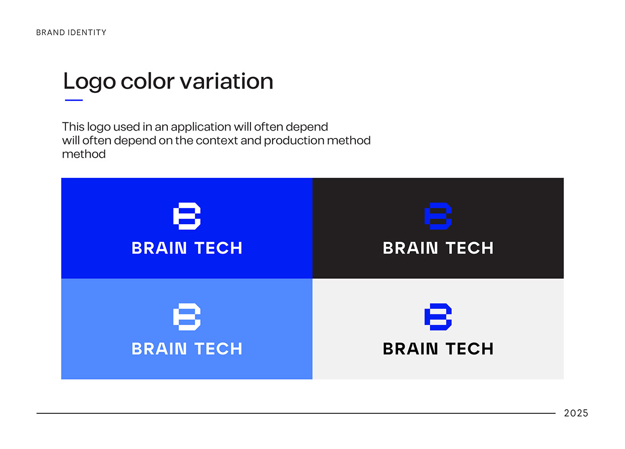 BrainTech - Technology Logo Branding Image 6