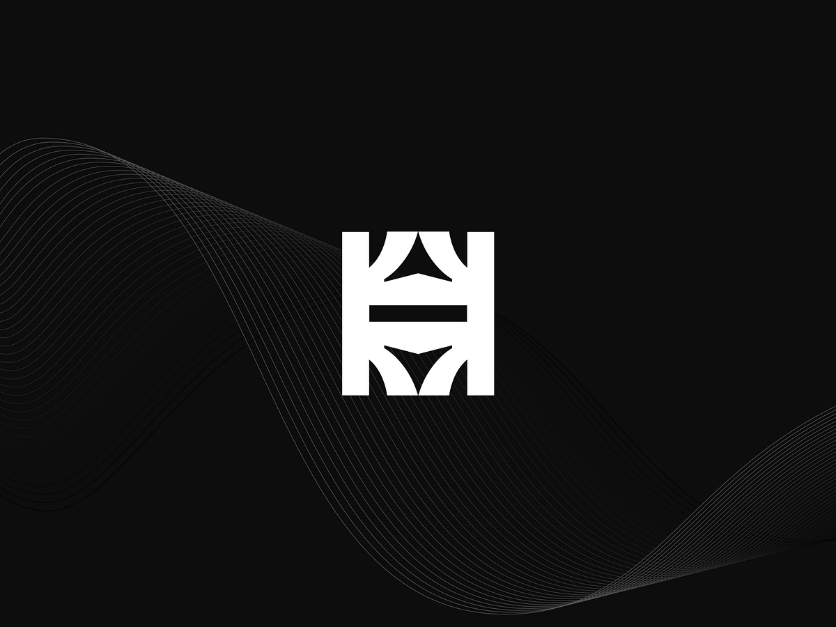 H Monogram — Modern Geometric Logo Design Image 0
