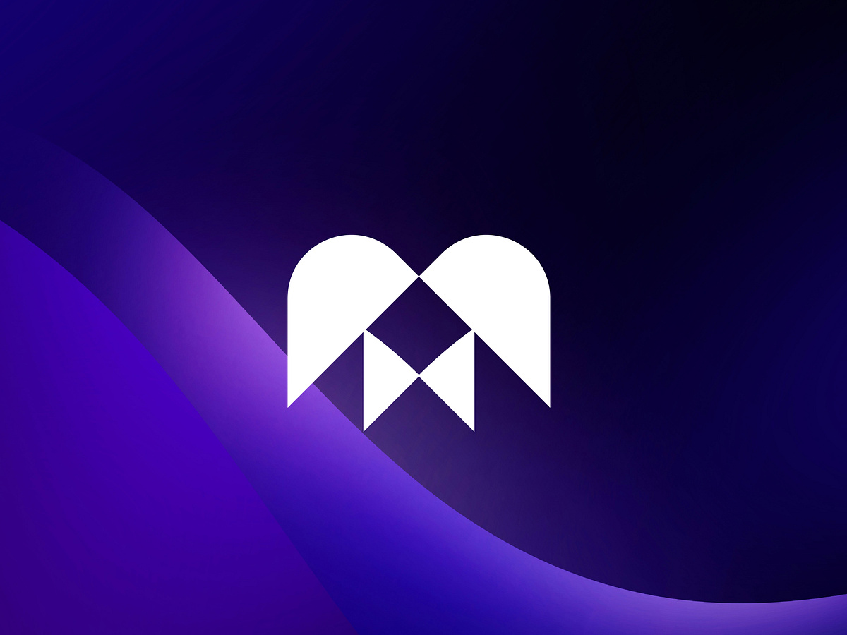 Contemporary Fashion Brand Logo, Letter M Logo