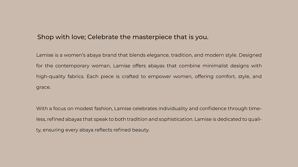 Women Abaya Logo Branding | Brand Identity Guideline Image 0
