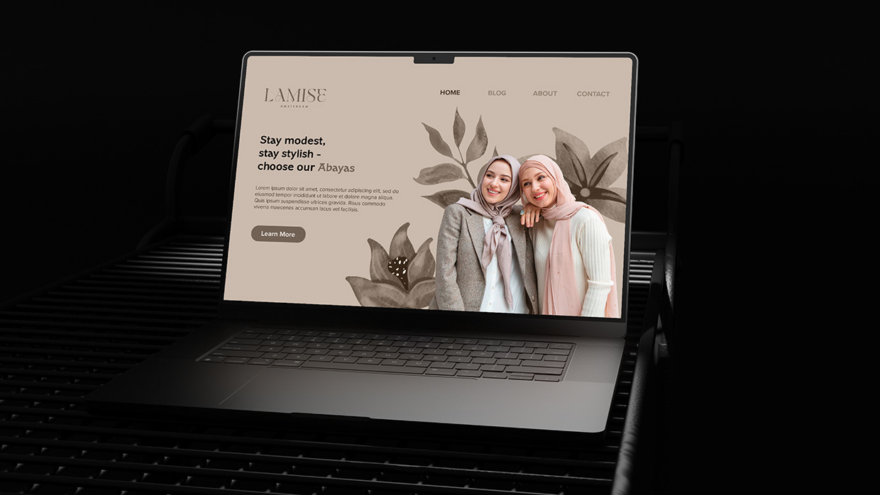 Women Abaya Logo Branding | Brand Identity Guideline Image 38