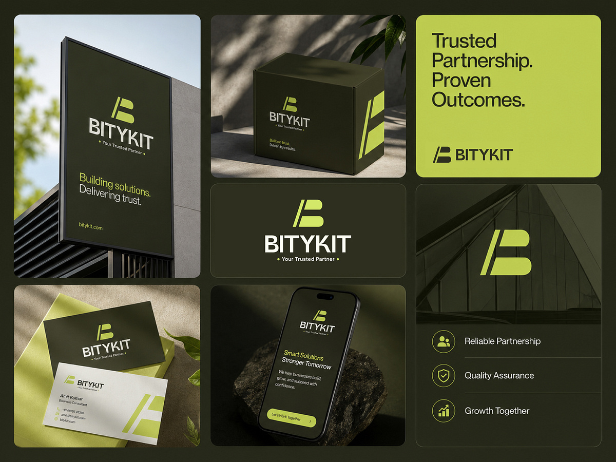 BITYKIT — Modern Corporate Brand Identity