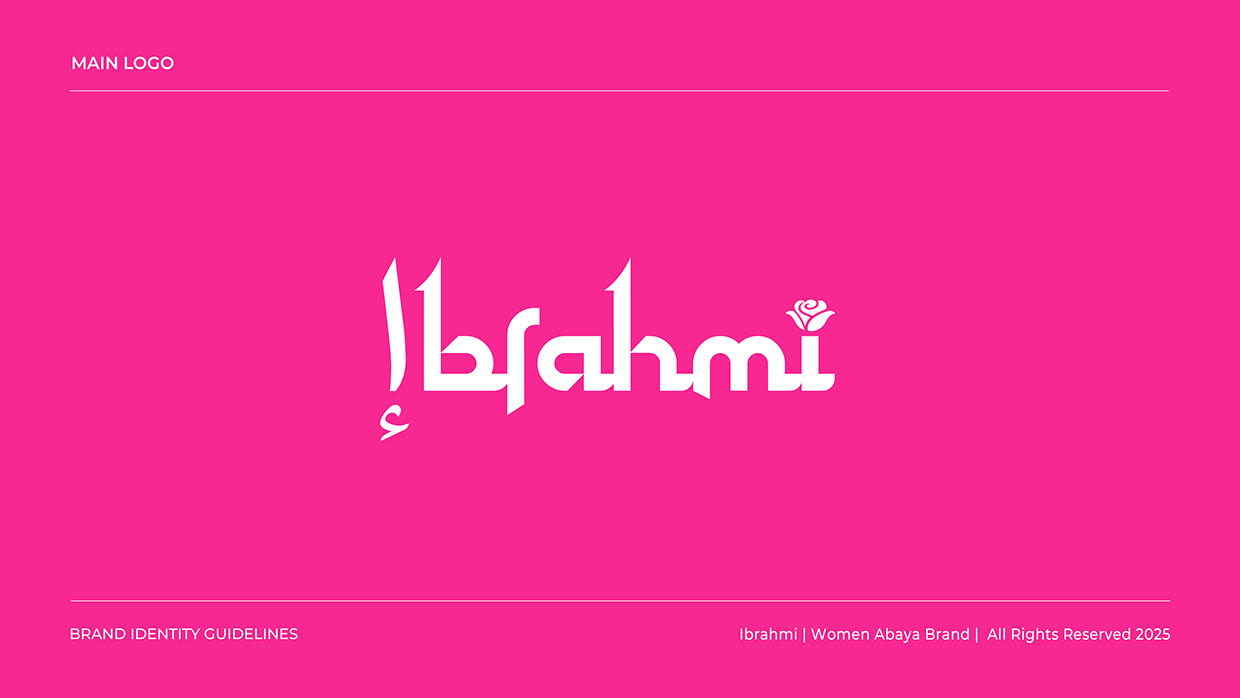 Women Abaya Logo Branding | Fashion Brand Image 2