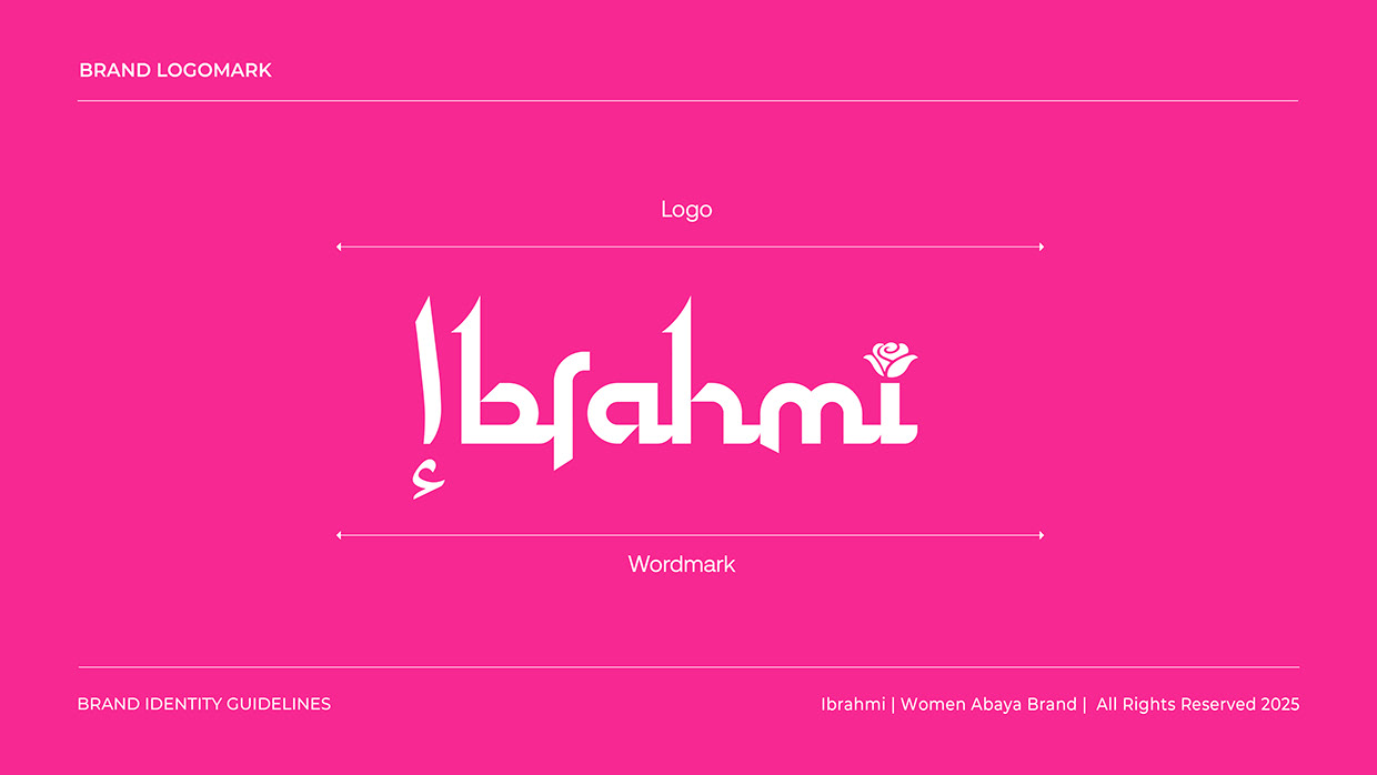 Women Abaya Logo Branding | Fashion Brand Image 4