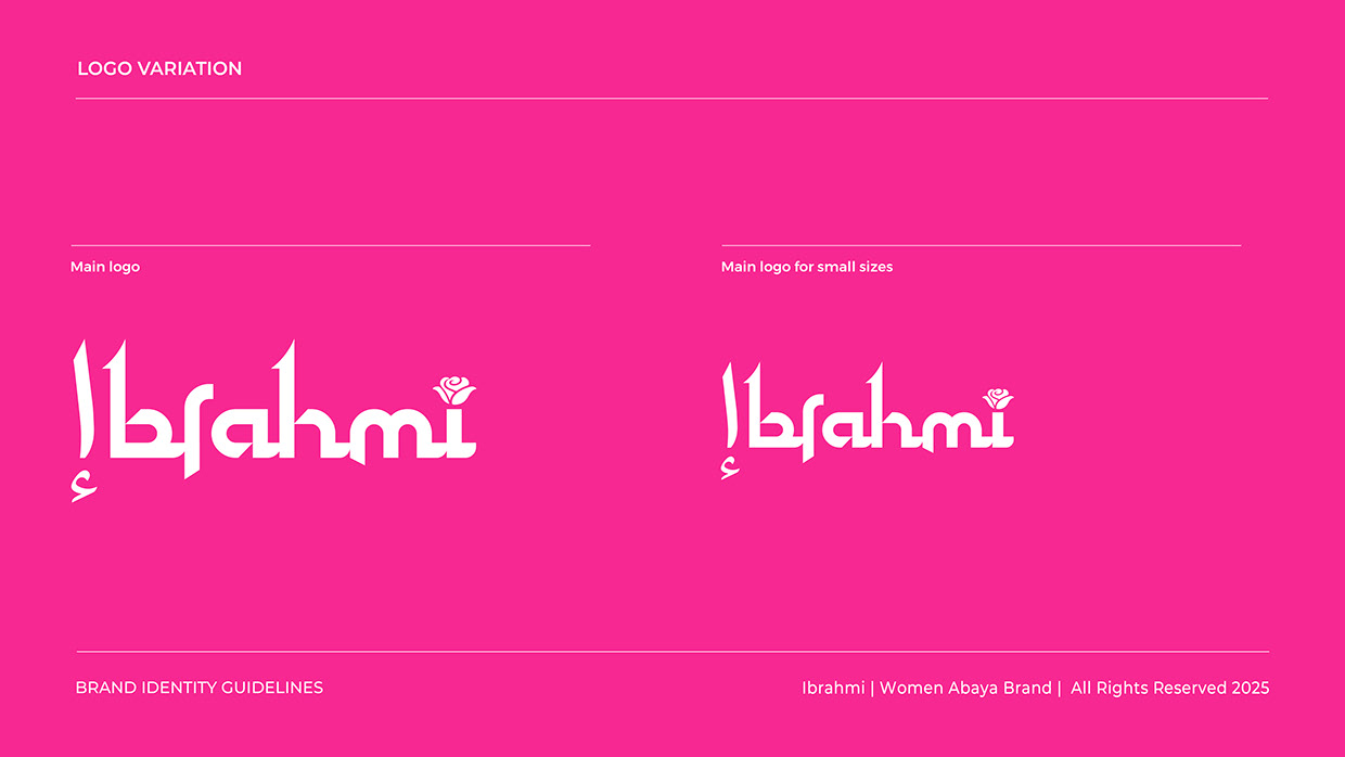 Women Abaya Logo Branding | Fashion Brand Image 7