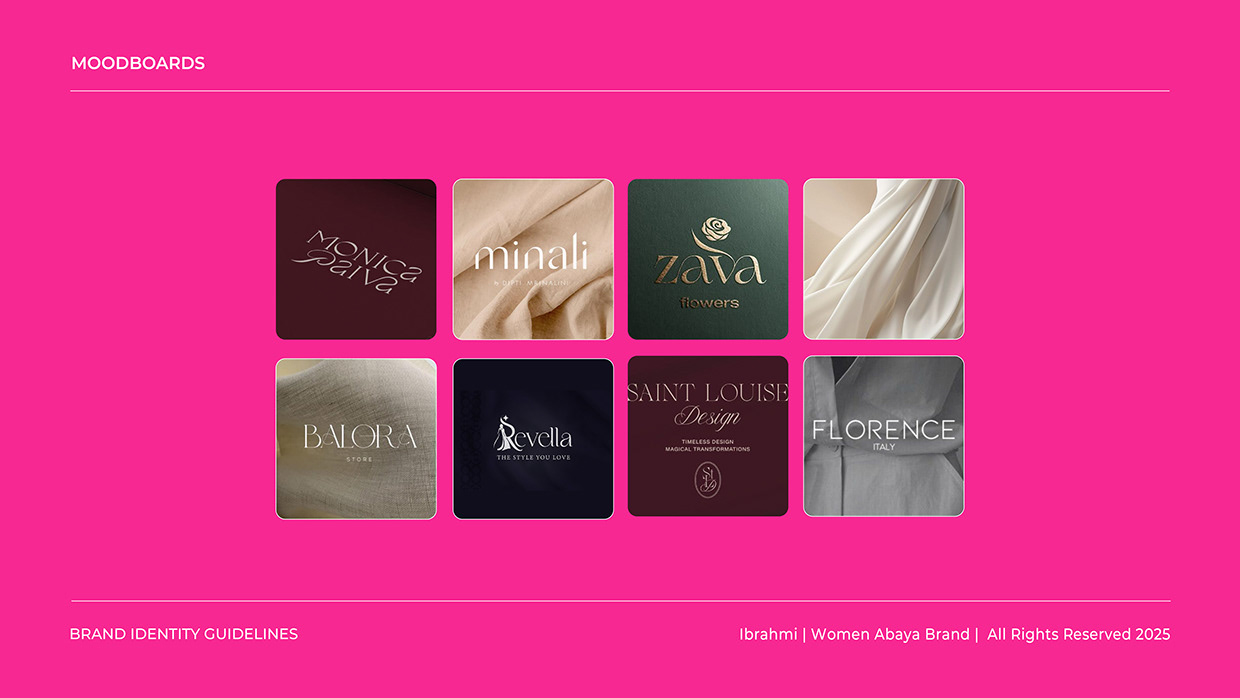 Women Abaya Logo Branding | Fashion Brand Image 11